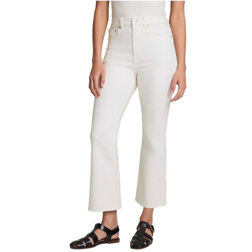Spanx® Womens  Spanx Kick Flare Jeans, Beige